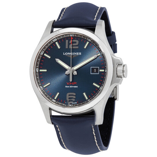 Image of ID 1 Original Longines Conquest Quartz Blue Dial Men's Watch L37264960