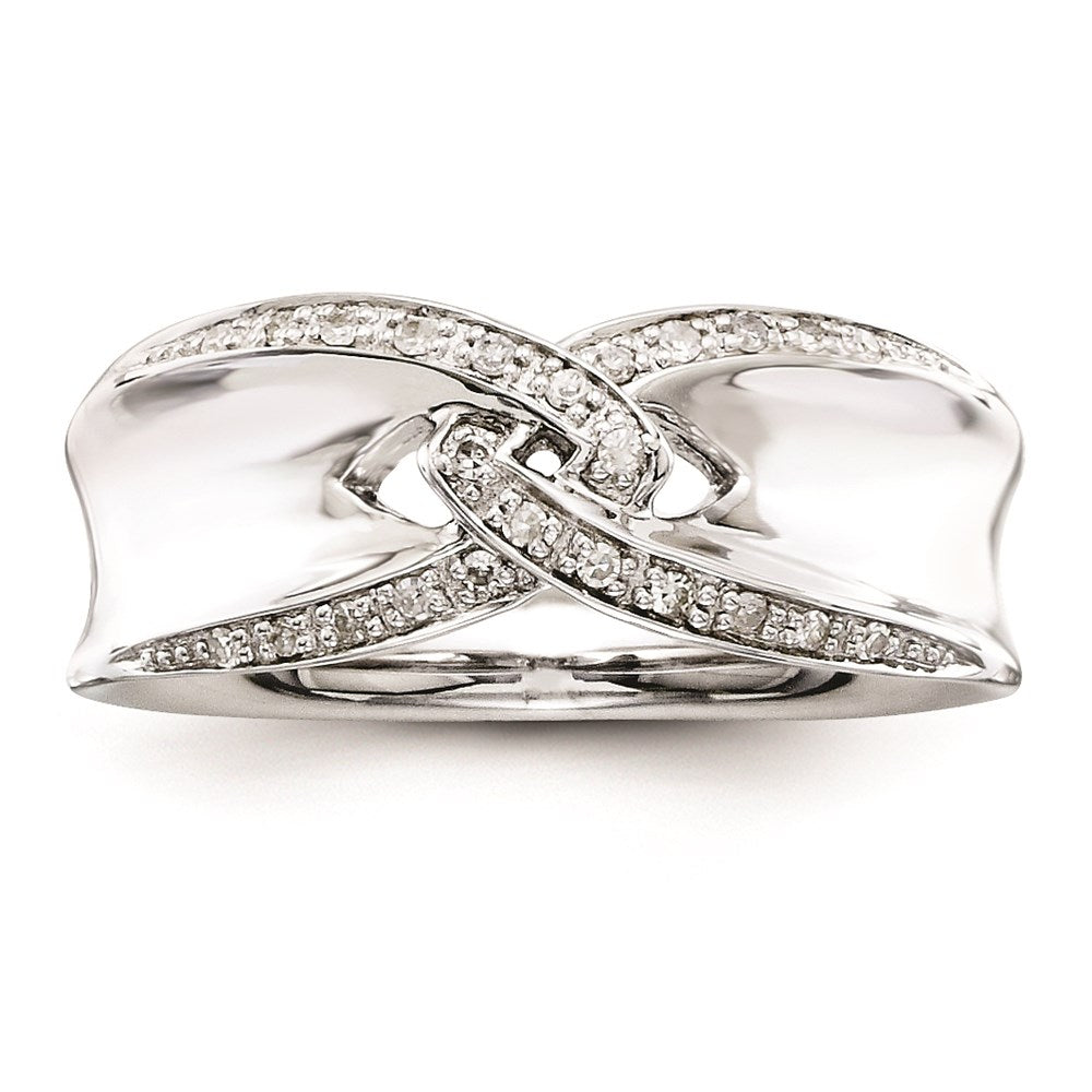 Image of ID 1 Sterling Silver Belle Amore Diamond Ring