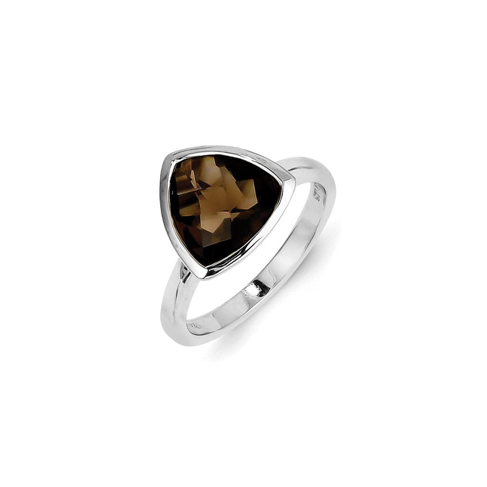 Image of ID 1 Sterling Silver Smoky Quartz Ring