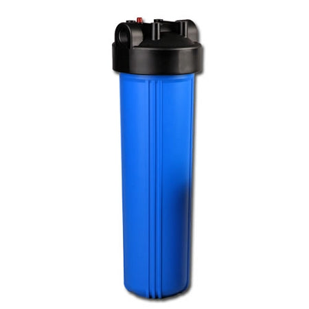 Image of ID 1190372223 PureT - B908 Series - 20" Big Blue Double O-Ring Filter Housing Black Cap / Blue Sump