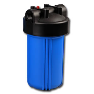 Image of ID 1190372448 PureT - B907 Series - 10" Big Blue Double O-Ring Filter Housing Black Cap / Blue Sump