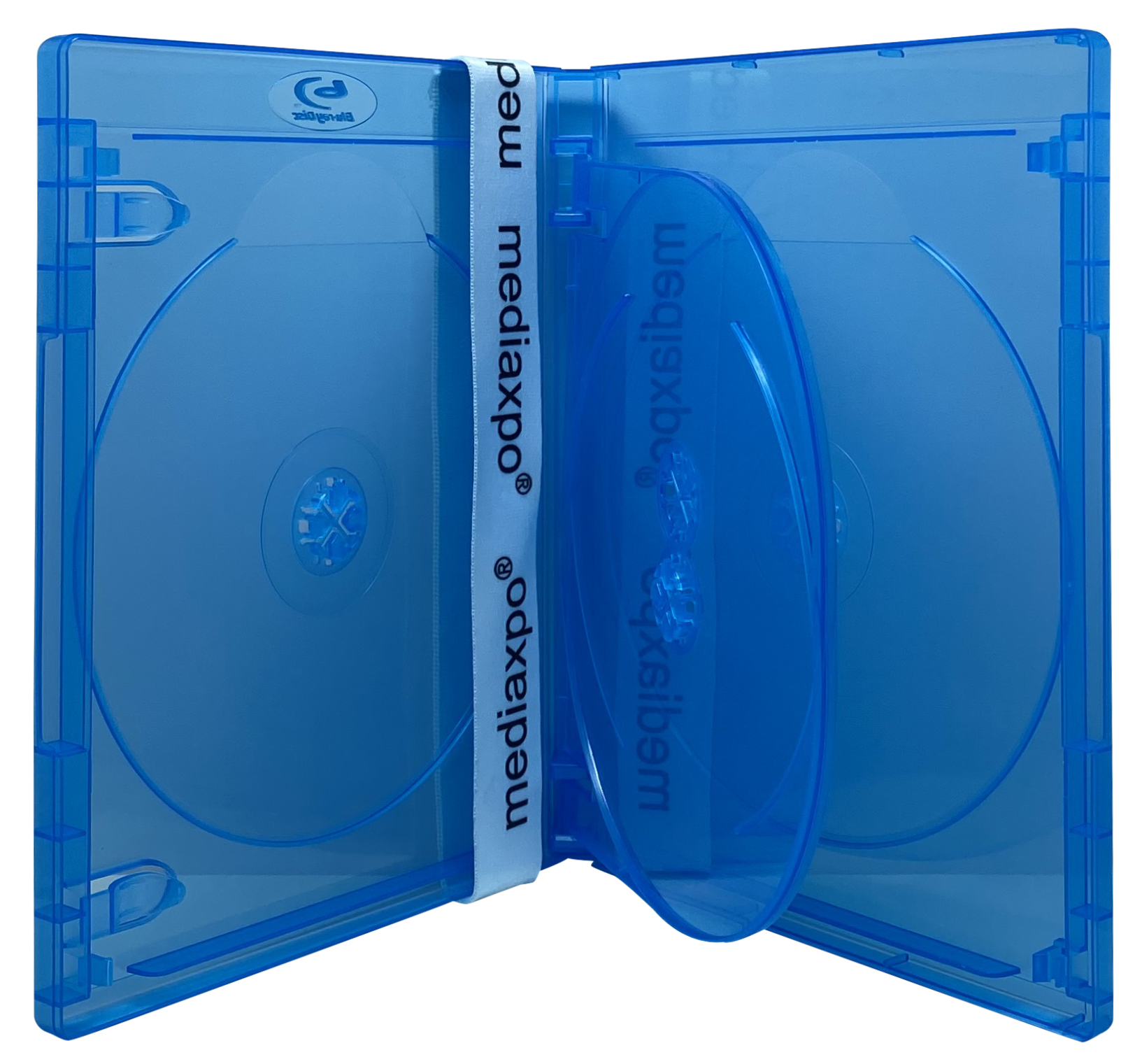 Image of ID 1214259402 100 PREMIUM STANDARD Blu-Ray Quad 4 Disc Cases 14MM