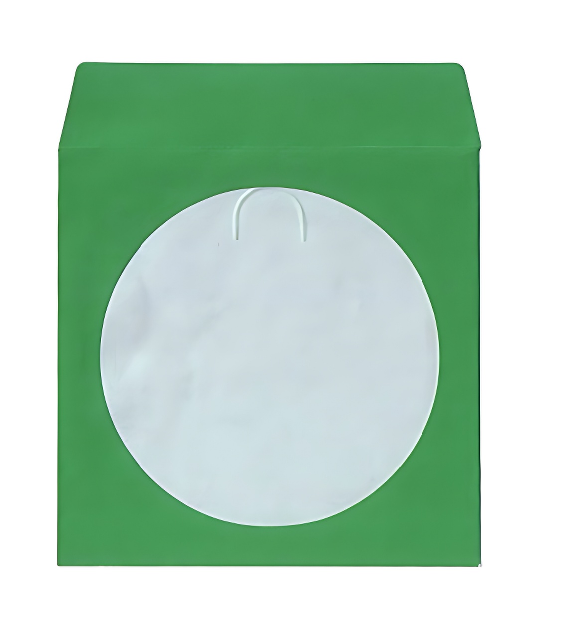 Image of ID 1214259852 5000 Green Color Paper CD Sleeves with Window & Flap
