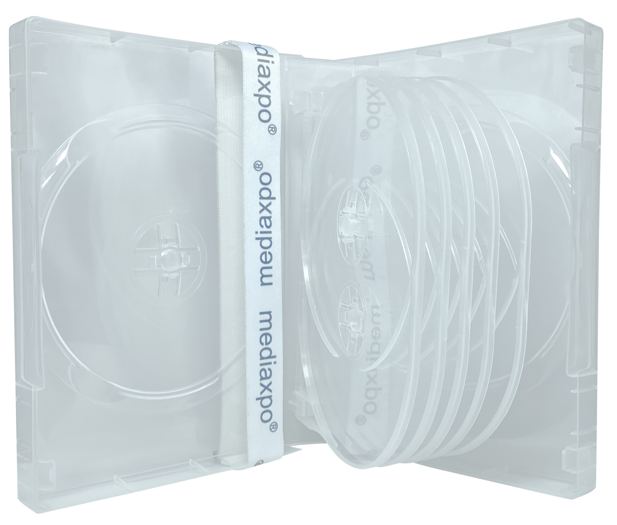 Image of ID 1214260019 100 Clear 12 Disc DVD Cases