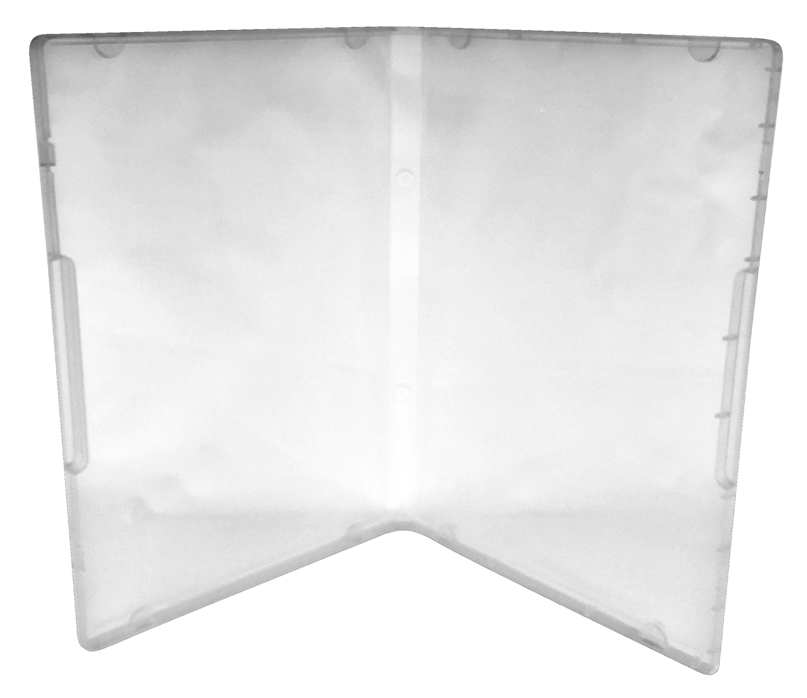 Image of ID 1214260240 200 Clear Storage Cases 14mm for Rubber Stamps /w Tabs (No Hub)