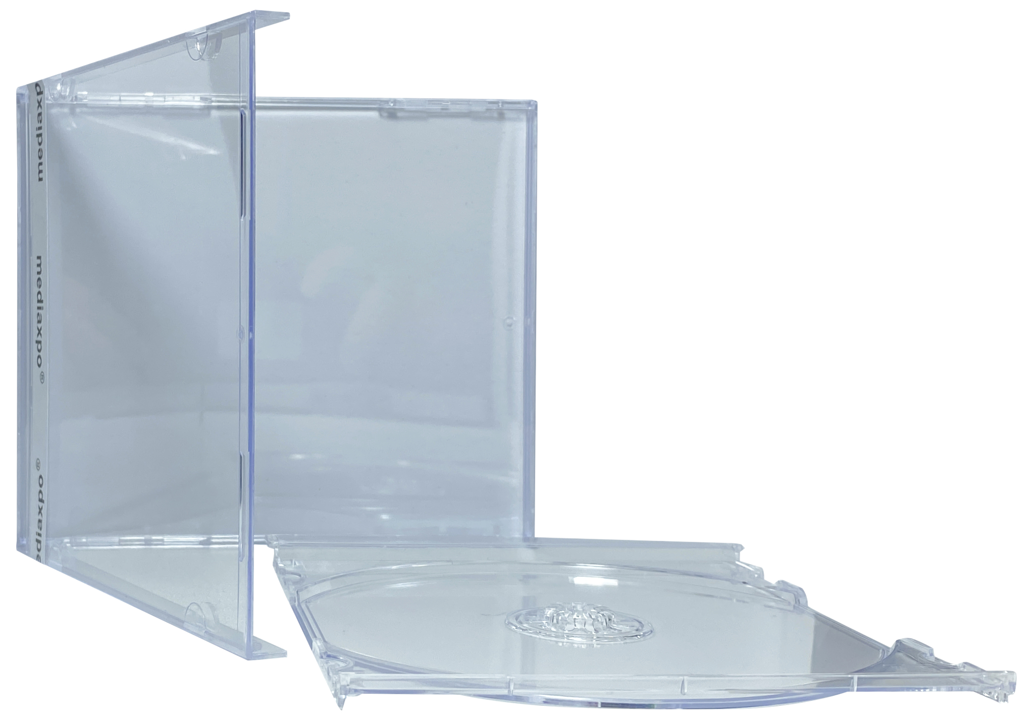 Image of ID 1214260306 200 STANDARD Clear CD Jewel Case (Unassembled)