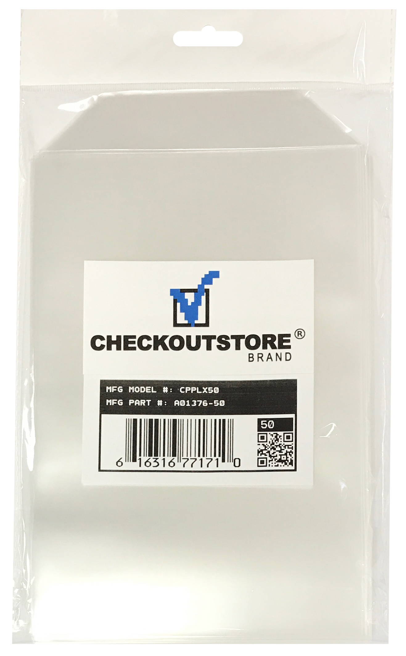 Image of ID 1214261437 1000 CheckOutStore Stamp & Die Clear Storage Pockets (5 5/8 x 8 1/2)