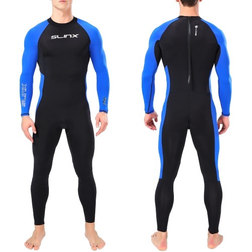 Image of ID 1266858561 Quick Dry Diving Wetsuit UV Protection One Piece Long Sleeves Diving Suit Back Zipper Swimsuit for Water Sports