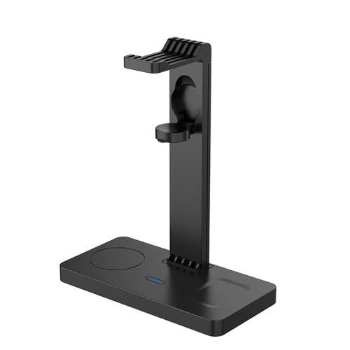 Image of ID 1266866696 4 in 1 Wireless Charger with Headset Bracket Fast Charging Station Headphone Holder Stand Replacement for Apple iWatch AirPods 2/3 iPhone 12-8 Series Wireless Charging Dock