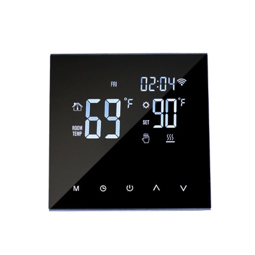 Image of ID 1300853266 Smart Heating Thermostat Digital Temperature Controller Touchscreen LCD Display ( Electric Heating 16A with WiFi)