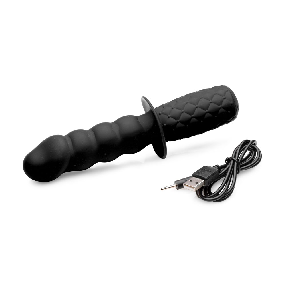 Image of ID 1334485711 The Handler 10x Silicone Vibrating Thruster