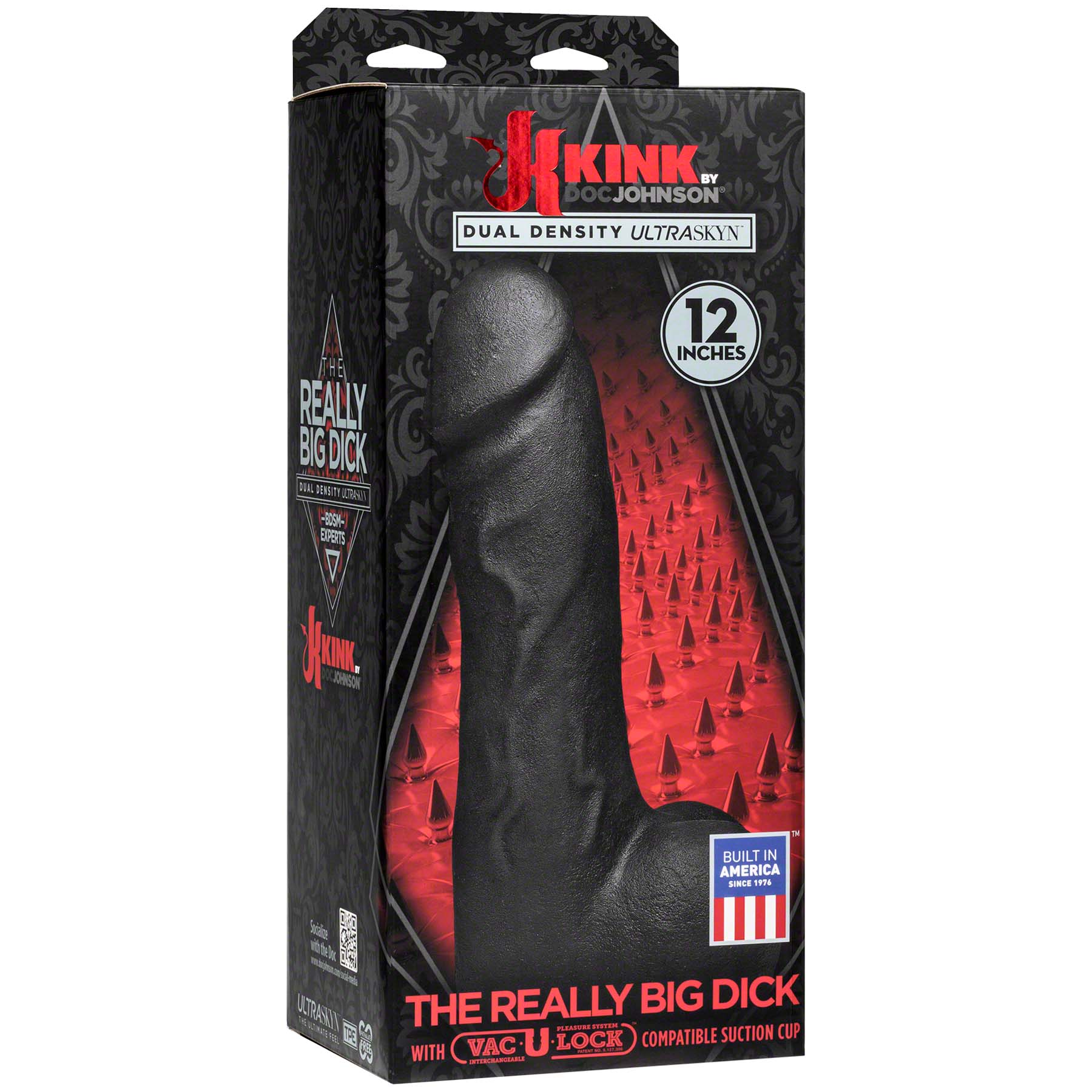 Image of ID 1334486176 The Really Big Dick 12" - Black