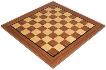 Image of ID 1352753704 Walnut & Maple Classic Chess Board with 15" Squares