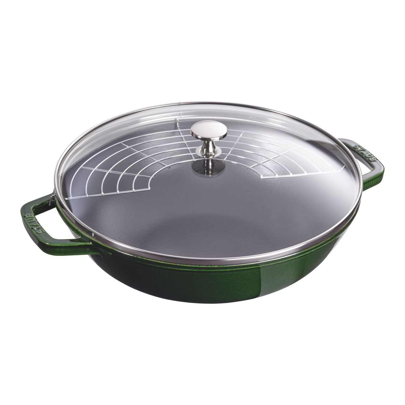 Image of ID 1379679336 Staub Cast Iron Perfect Pan 45 qt Basil