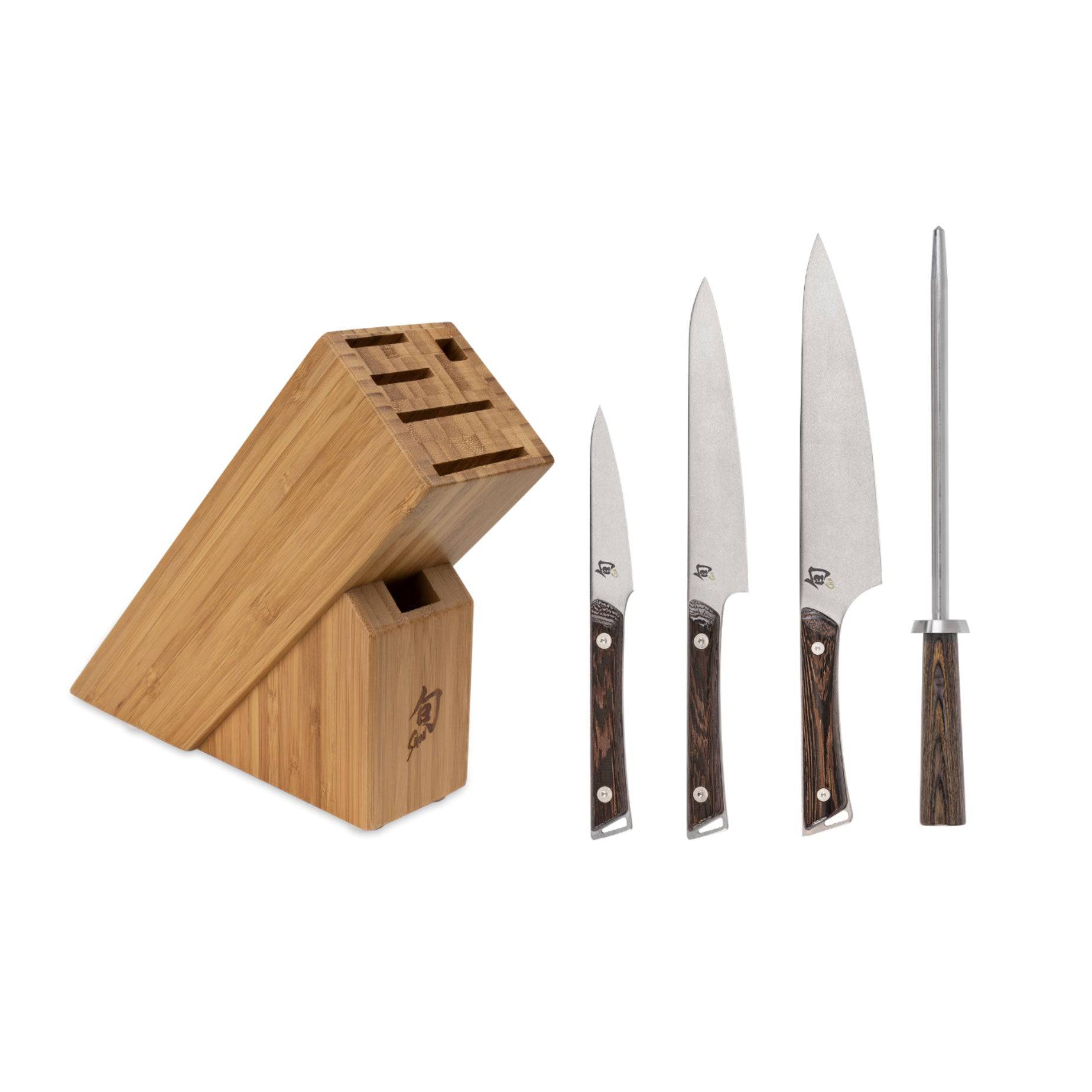 Image of ID 1379680512 Shun Kanso 5-Piece Starter Set with Slimline Block