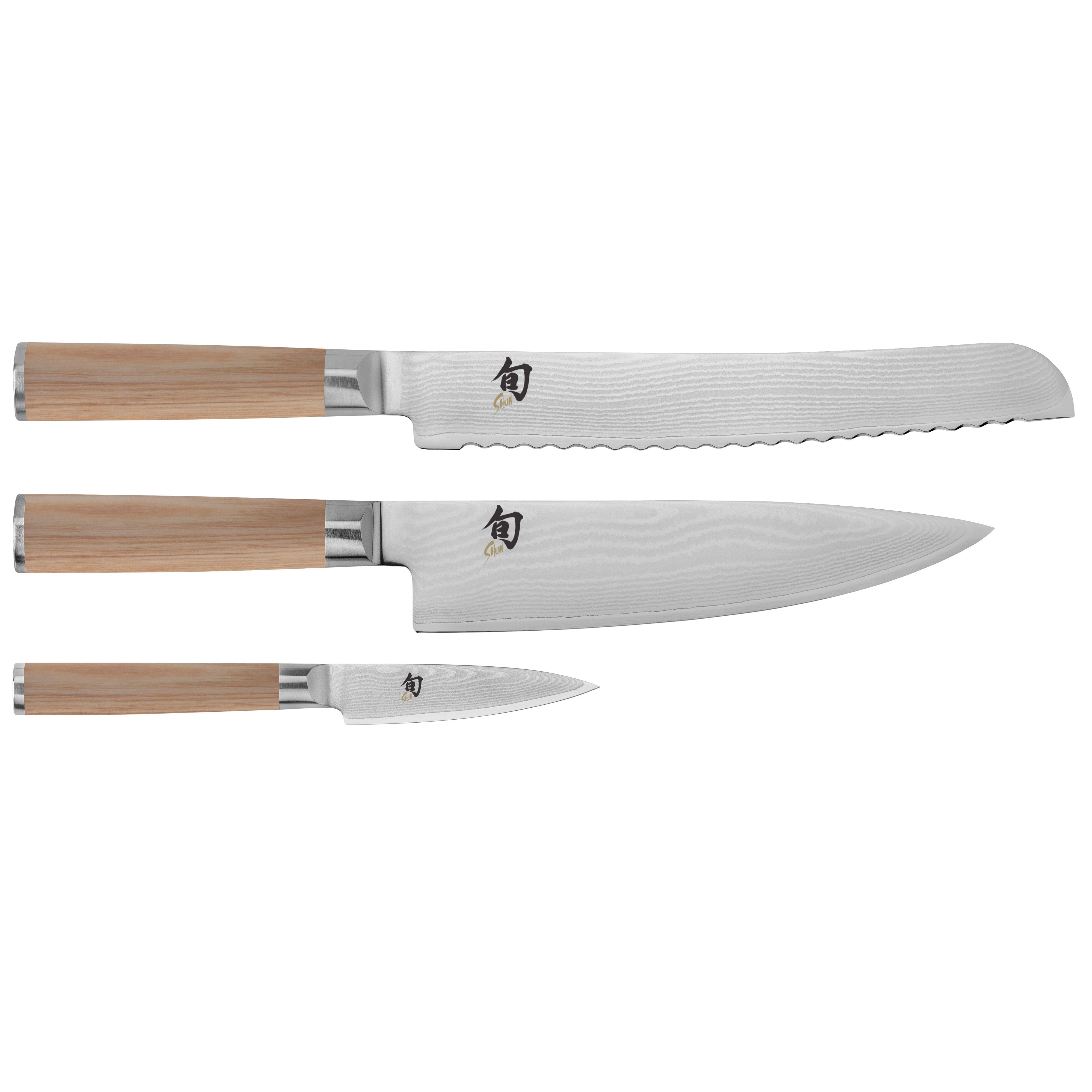 Image of ID 1379681041 Shun Classic Blonde Chef's Bread and Paring Knife Set