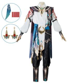 Image of ID 1440907838 Genshin Impact Kaveh Cosplay Costume Set