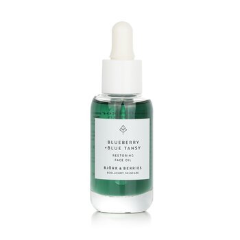 Image of ID 27503091701 Bjork & BerriesBlueberry+ Blue Tansy Restoring Face Oil 30ml/1oz