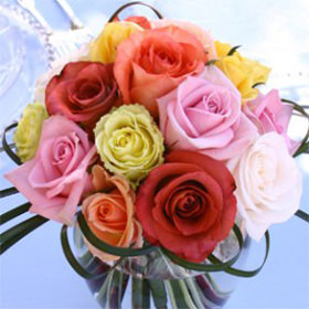 Image of ID 495071027 3 Wedding Centerpieces Roses