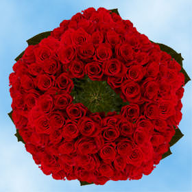 Image of ID 495071053 250 Fresh Cut Red Roses