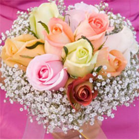 Image of ID 495071316 6 Bridal Bouquets Assorted