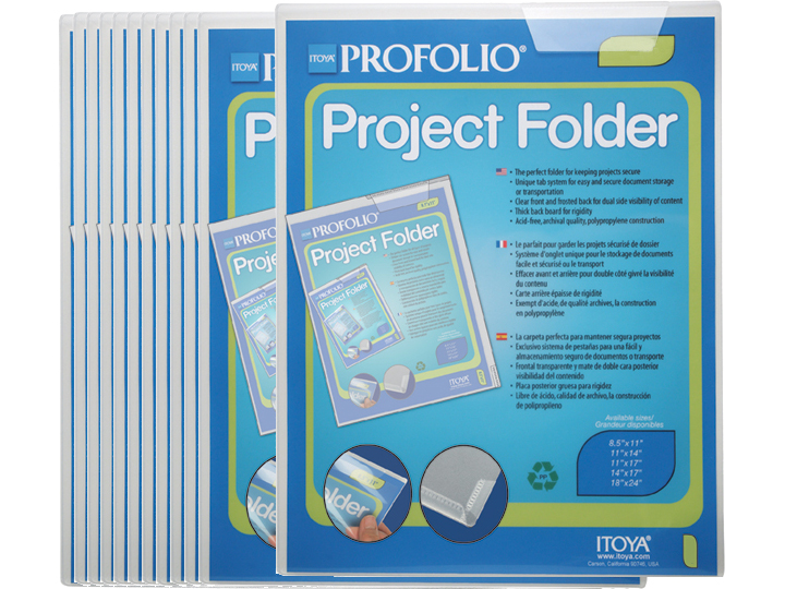 Image of ID 659808510 Itoya Art Project Folders 11x17 (Pack of 12)