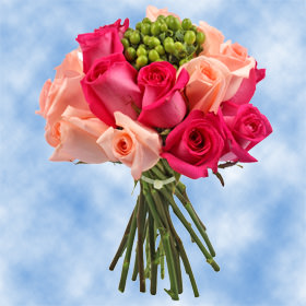 Image of ID 687576988 9 Centerpieces Pink Roses