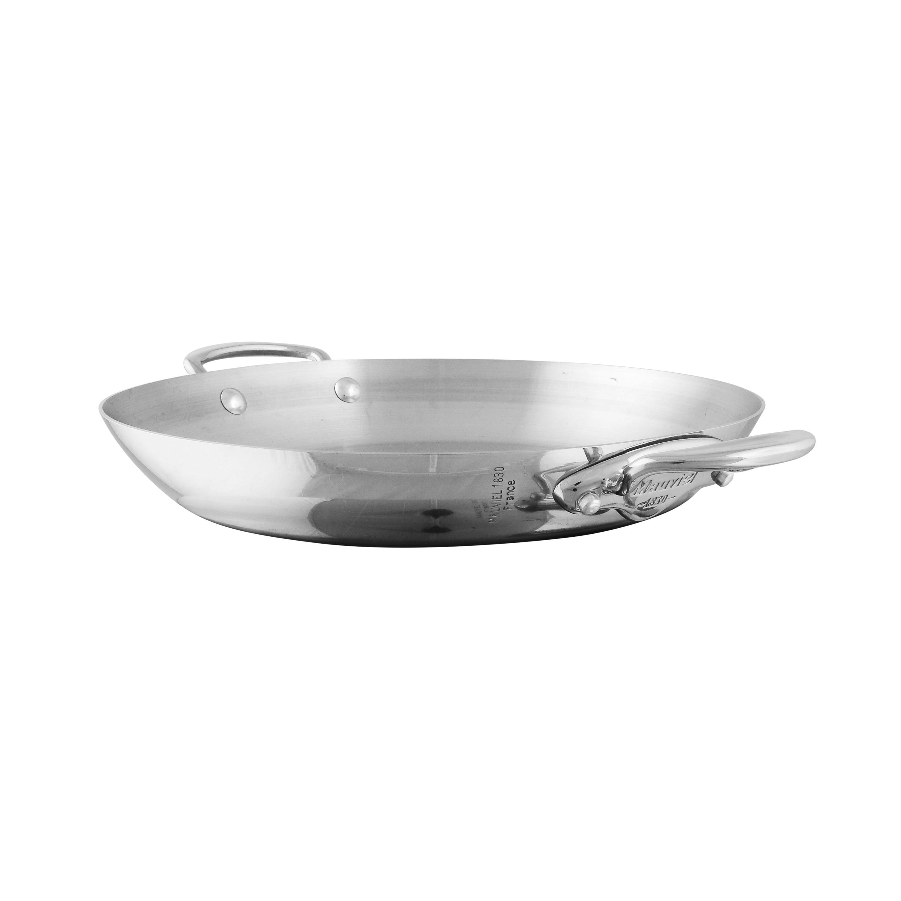 Image of ID 932741991 Mauviel M'Mini Stainless Steel Round Pan 47-in