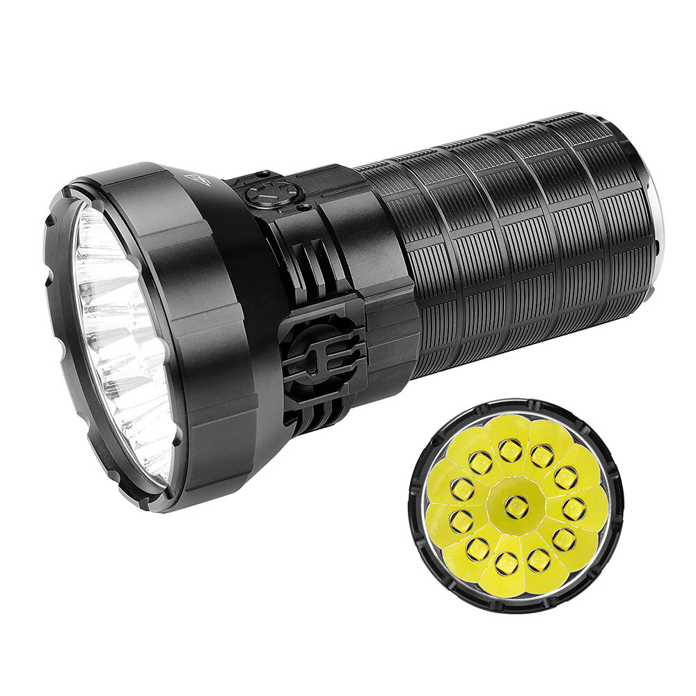 Image of IMALENT MS12 MINI 65000LM Flashlight With 12 Pieces XHP702 LED Portable EDC IP56 Waterproof Led Torch For Outdoor Hunti