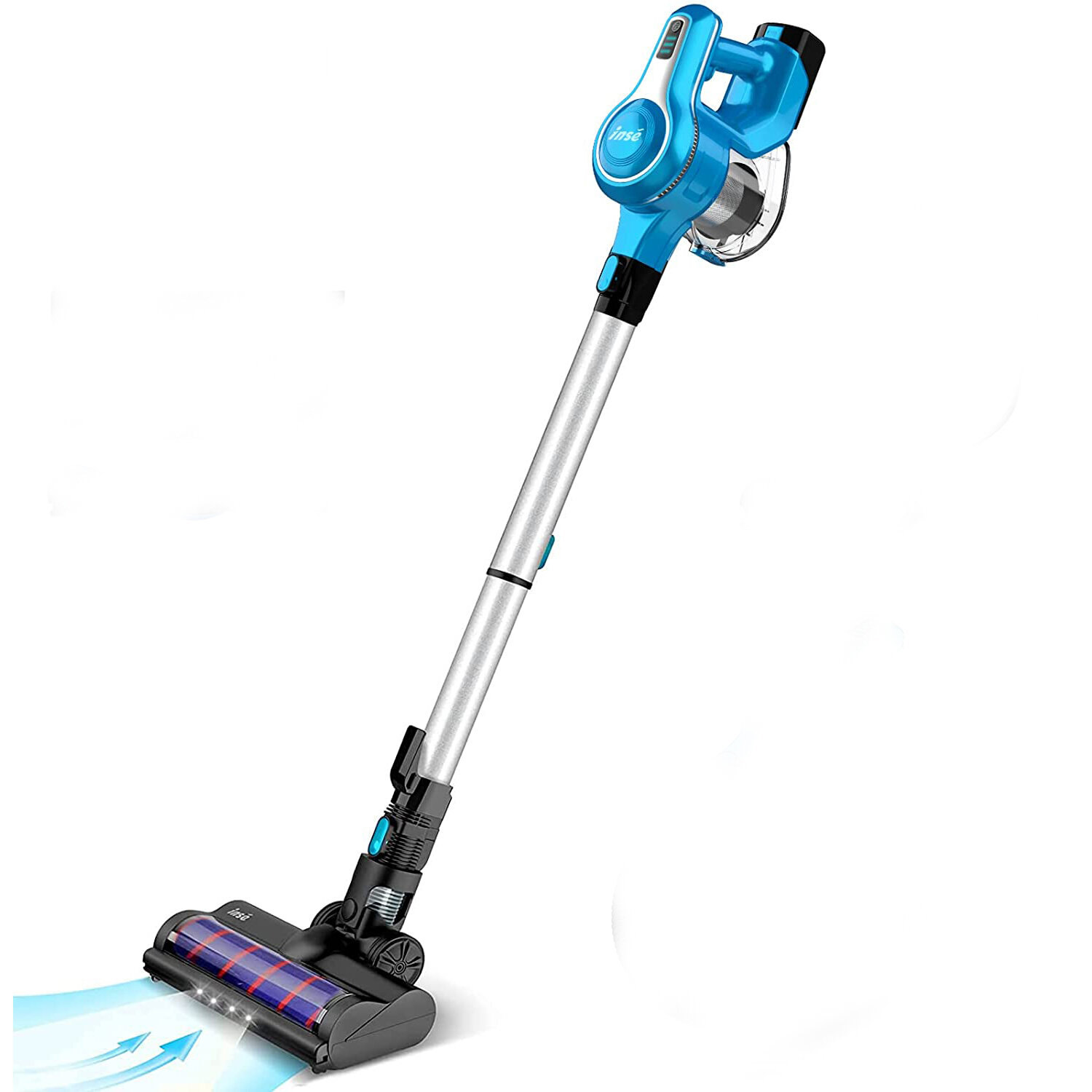 Image of INSE S6P 10 in 1 Cordless Vacuum Cleaner 23KPa Powerful Suction 265W Digtal Motor 2 Suction Modes 5 Stages Filtration Sy