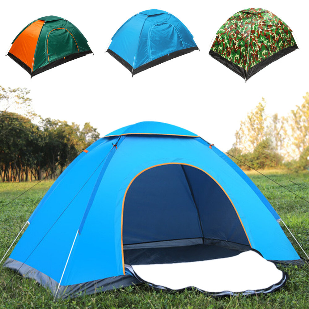 Image of IPRee® 2-3 Persons Automatic Camping Tent Waterproof Windproof Rainproof Sunshade