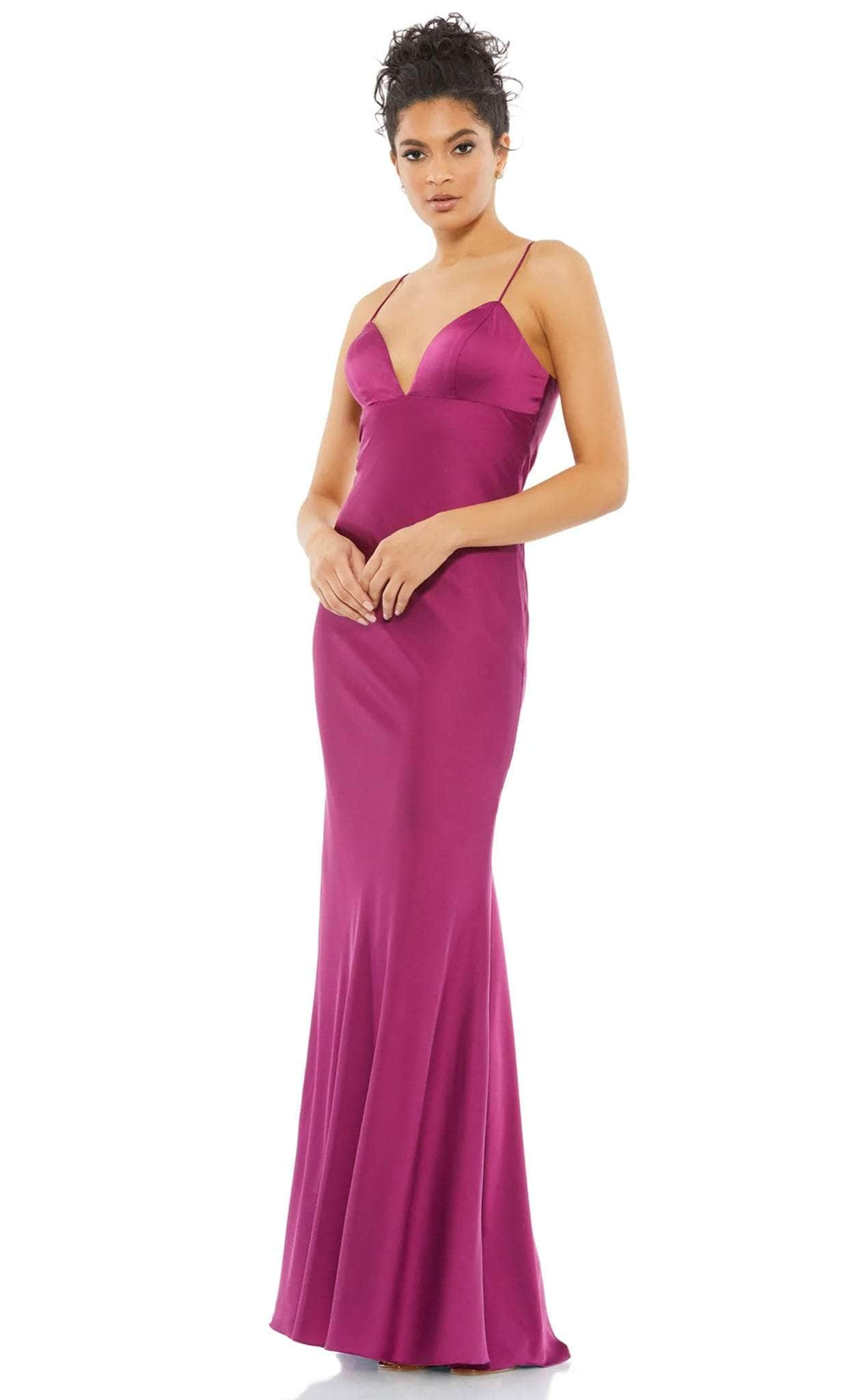 Image of Ieena Duggal 26579 - Charmeuse Prom Gown