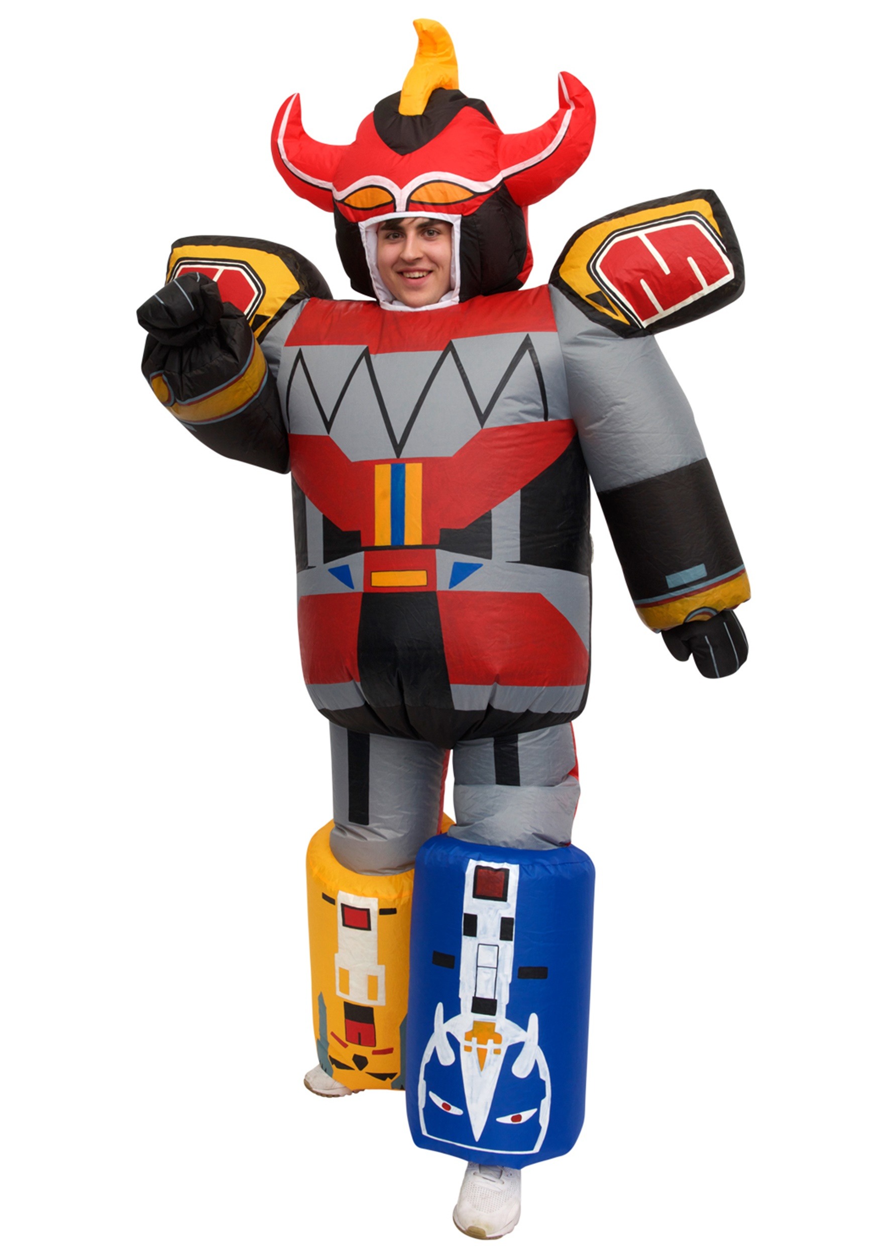 Image of Inflatable Power Rangers Megazord Costume for Adults ID MPMLIPRMZ-ST