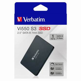 Image of Interní disk SSD Verbatim SATA III 1000GB GB 1TB Vi550 49353 560 MB/s-R 535 MB/s-W RO ID 411681