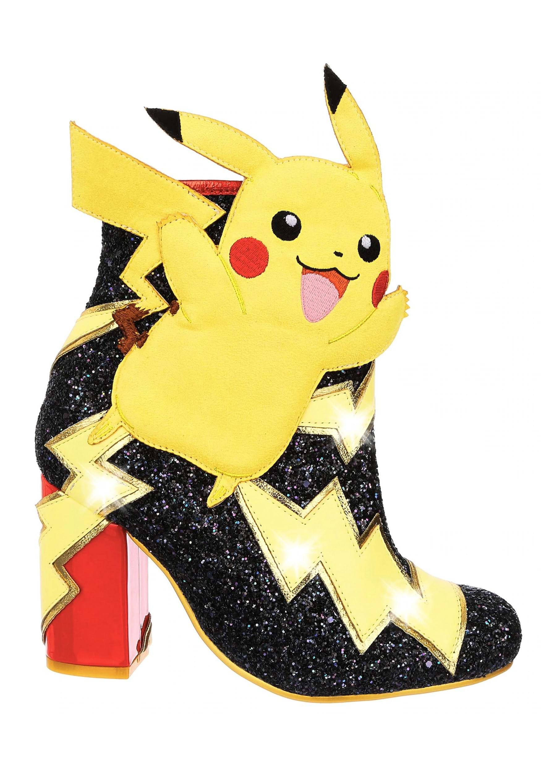 Image of Irregular Choice Irregular Choice Pokémon Shock Walk Pikachu Boots