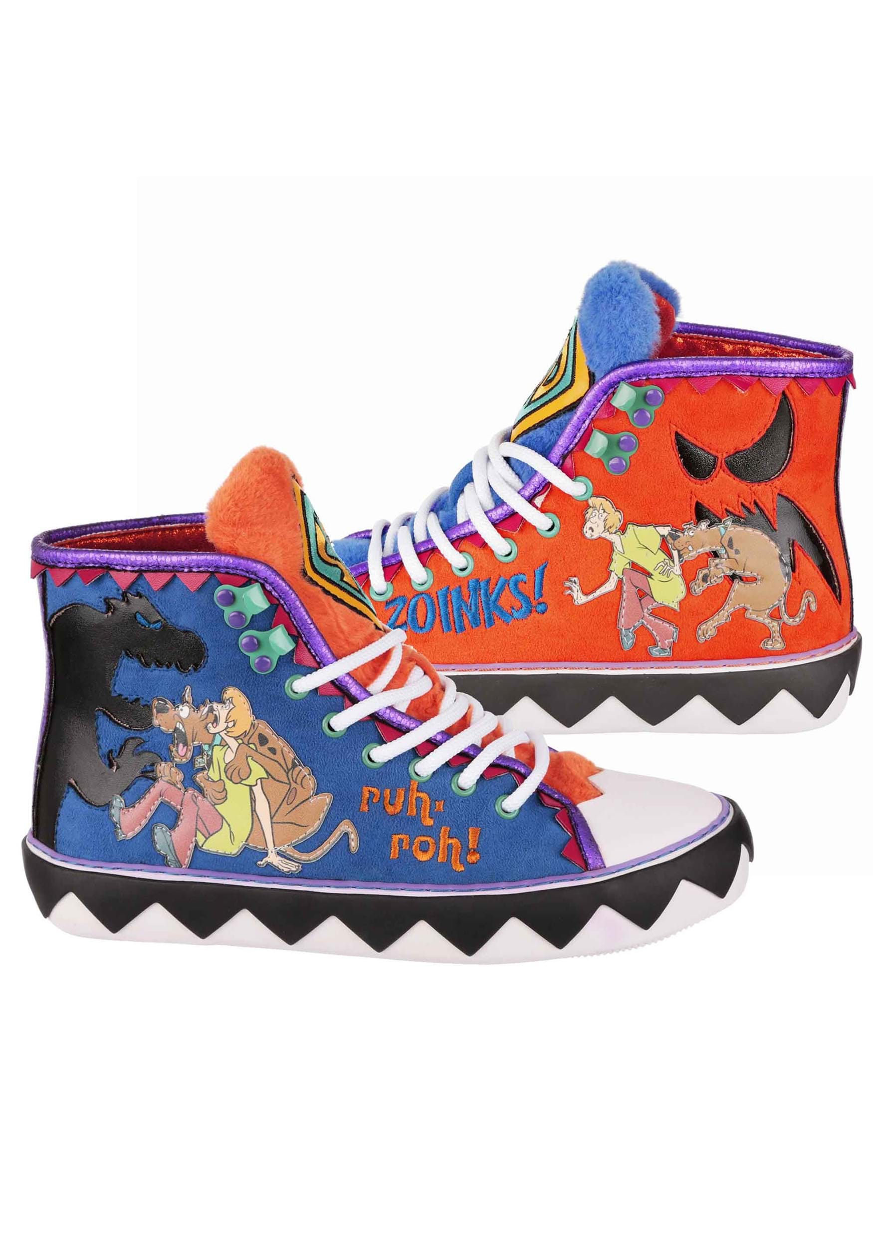 Image of Irregular Choice Irregular Choice Scooby Doo Zoinks Adult Sneakers
