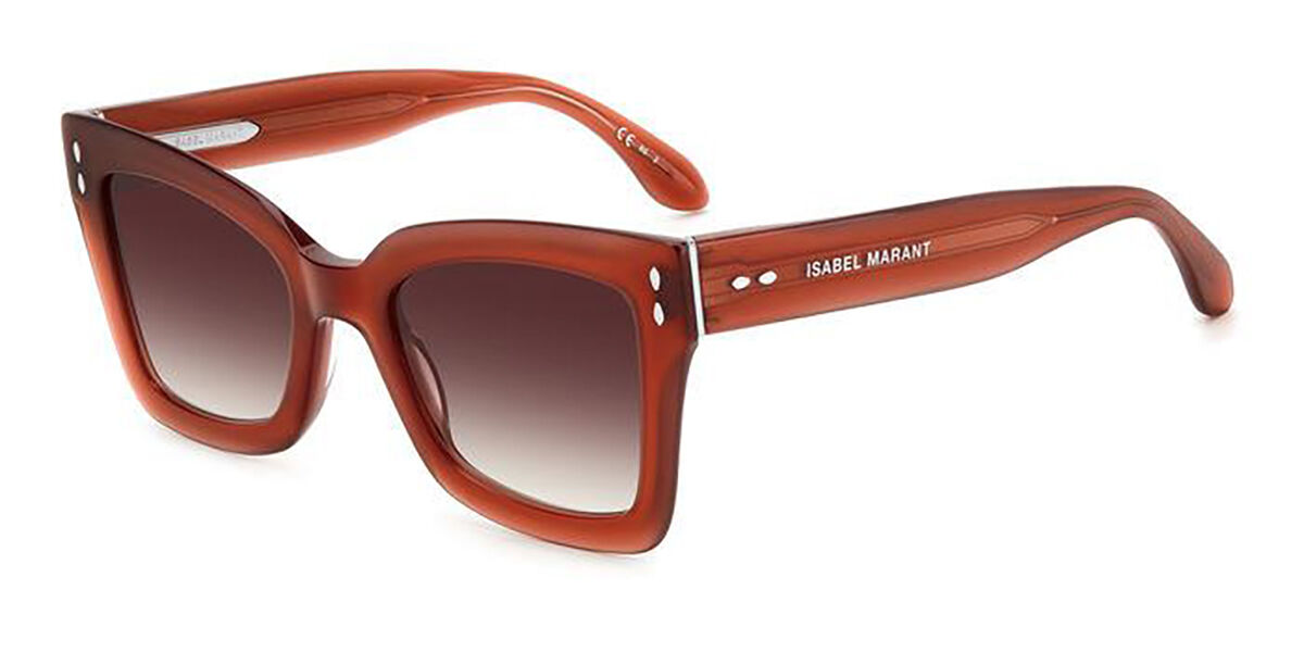 Image of Isabel Marant IM 0103/S C9A/3X 52 Czerwone Damskie Okulary Przeciwsłoneczne PL