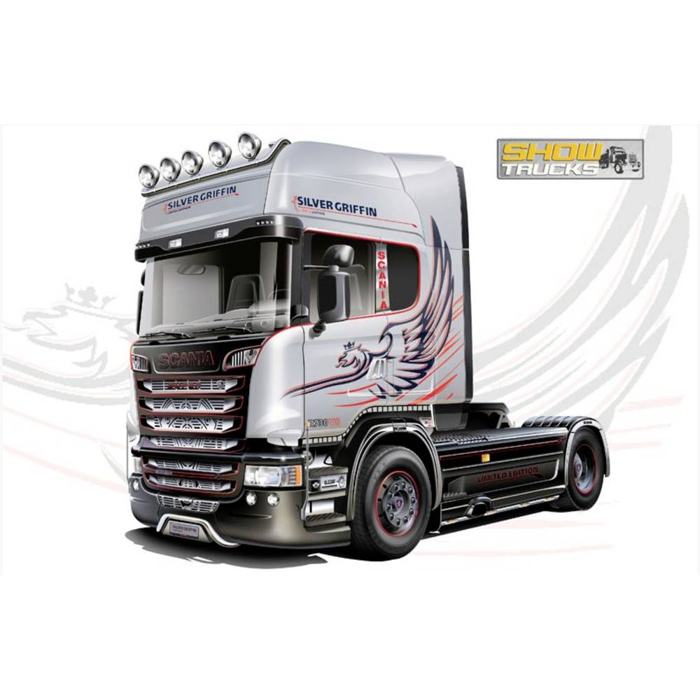 Image of Italeri 3906 Scania R730 Streamline 4x2 HGV assembly kit 1:24