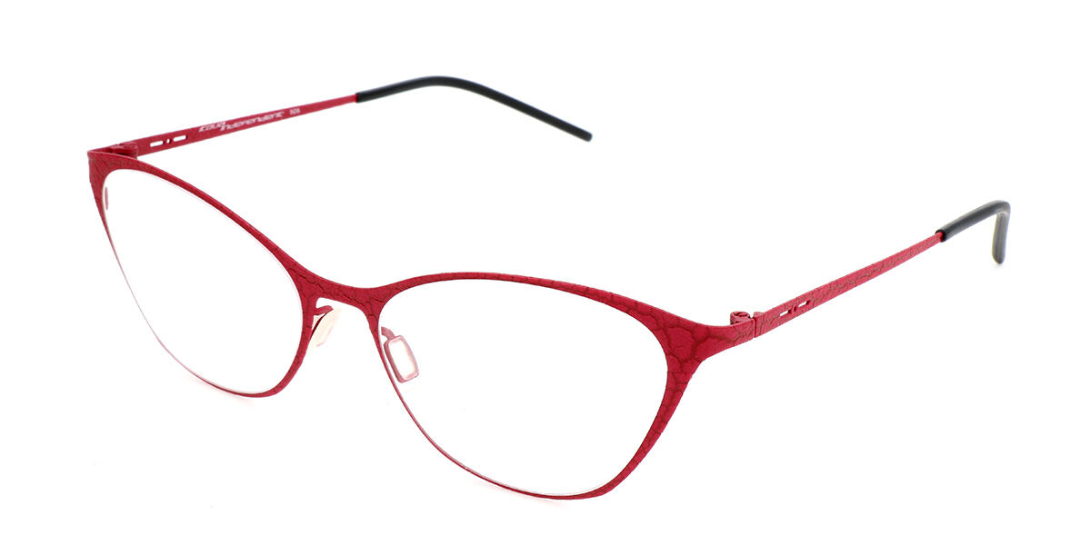 Image of Italia Independent I-I MOD 5215 I-THIN METAL CRK050 Óculos de Grau Vermelhos Feminino PRT