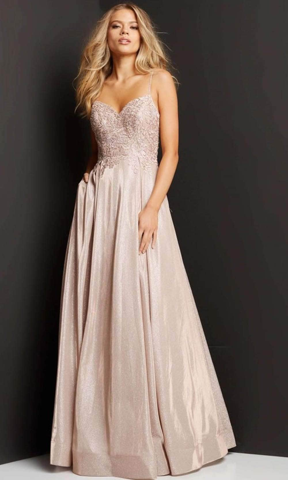 Image of JVN by Jovani JVN06731 - Sleeveless Sweetheart Neck Prom Dress