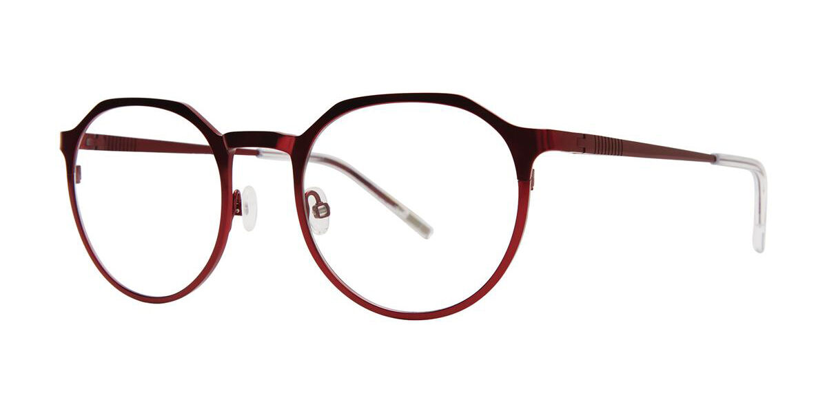 Image of Jhane Barnes Probability Brick Gafas Recetadas para Hombre Rojas ESP