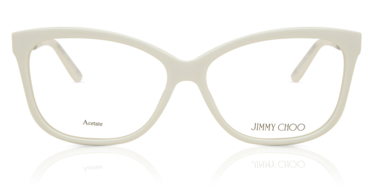 Image of Jimmy Choo JC105 KLQ Óculos de Grau Brancos Feminino PRT