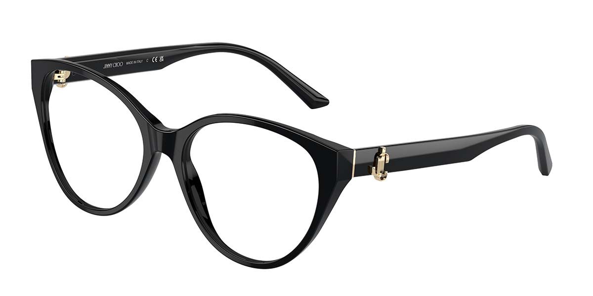 Image of Jimmy Choo JC3009 5000 52 Czarne Damskie Okulary Korekcyjne PL