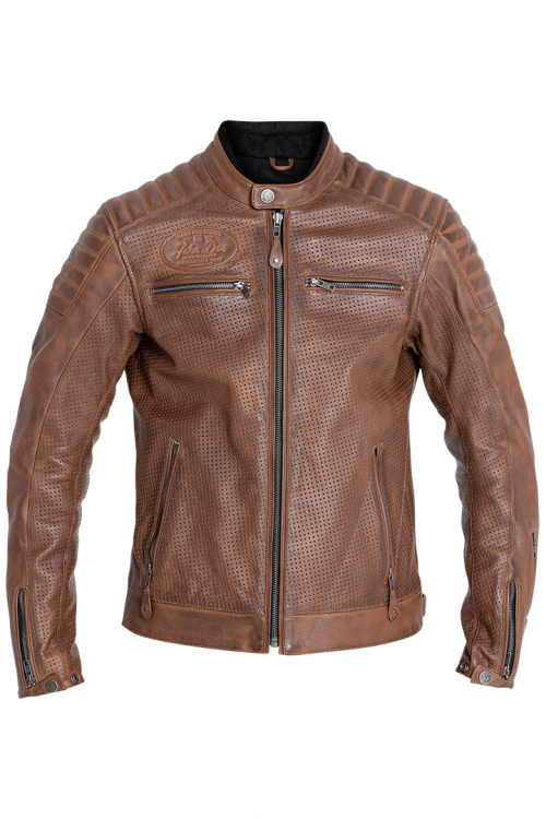 Image of John Doe Leather Jacket Storm Tobacco Talla 3XL