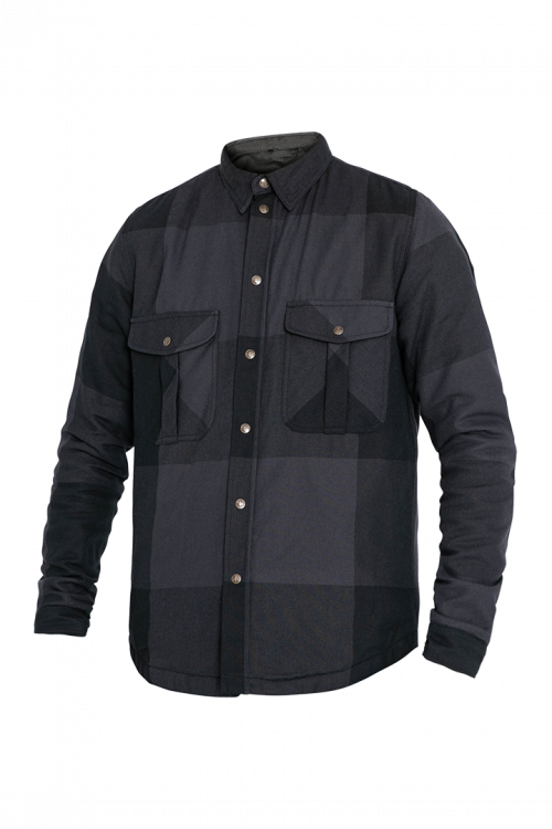 Image of John Doe Motoshirt Big Block Grey Black Talla L