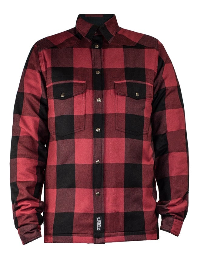 Image of John Doe Motoshirt XTM Rot Schwarz Größe S