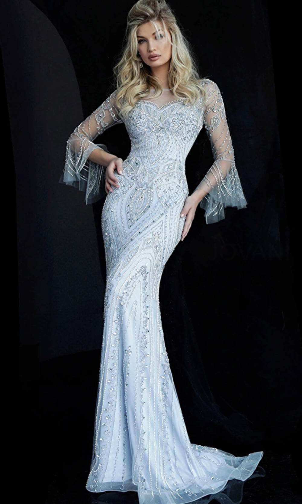 Image of Jovani 60827 - Beaded Mother of the Bride Dress