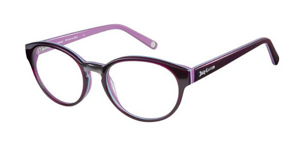 Image of Juicy Couture JU 155 O3W 50 Lunettes De Vue Femme Purple (Seulement Monture) FR