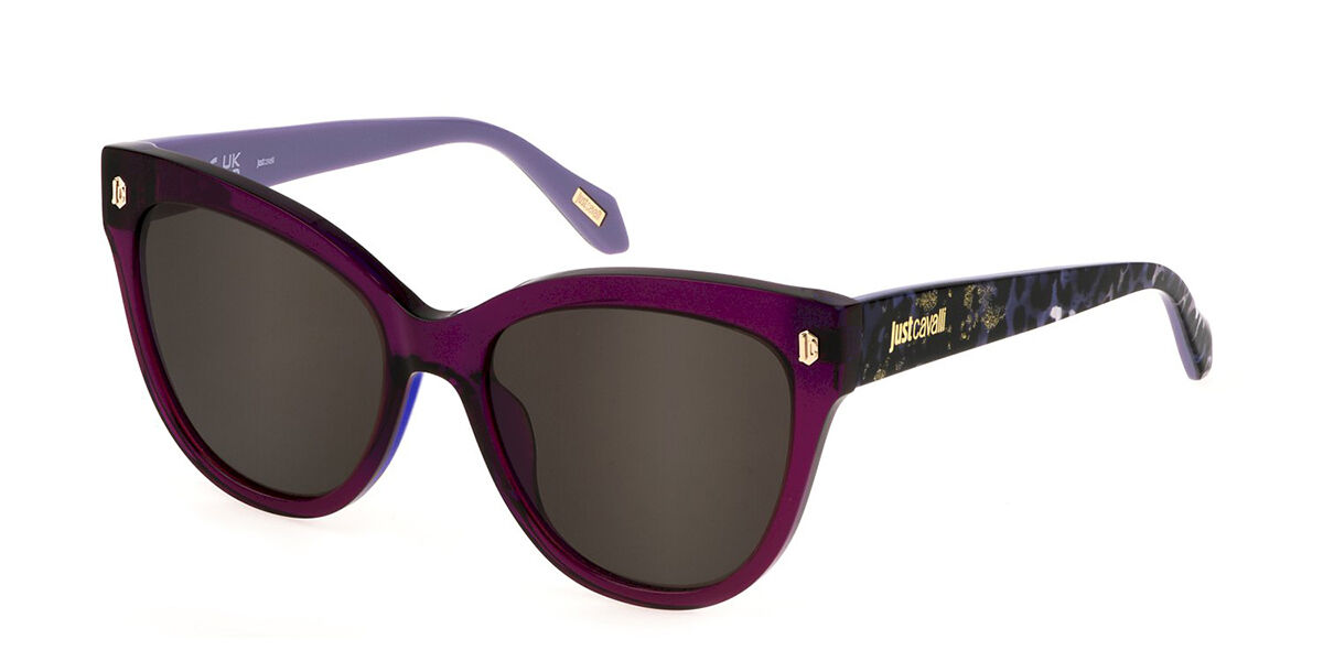 Image of Just Cavalli SJC043 09FE 55 Lunettes De Soleil Femme Purple FR