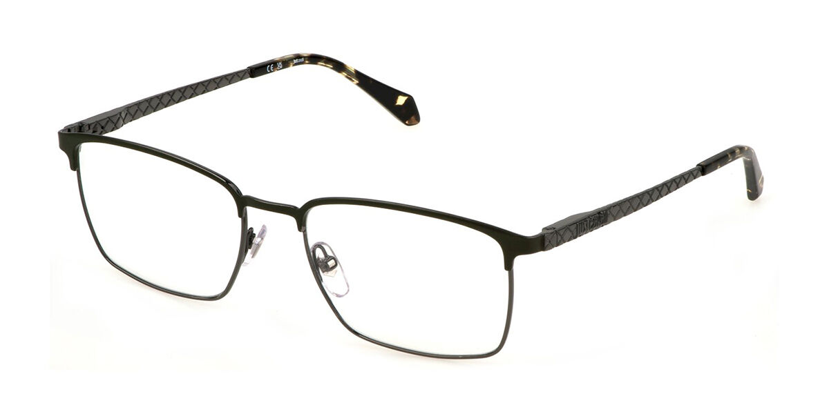 Image of Just Cavalli VJC058 0E80 55 Zielone Damskie Okulary Korekcyjne PL